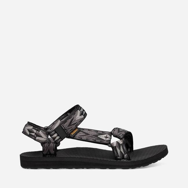 Teva Women's Original Universal Sandals 3405-293 Double Diamond Black Multi Sale UK